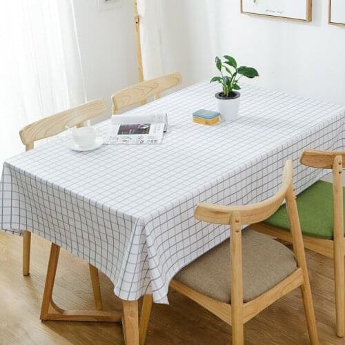 High Quality Active table cloths cotton canvas fresh small size table cloth home hotel table cloth