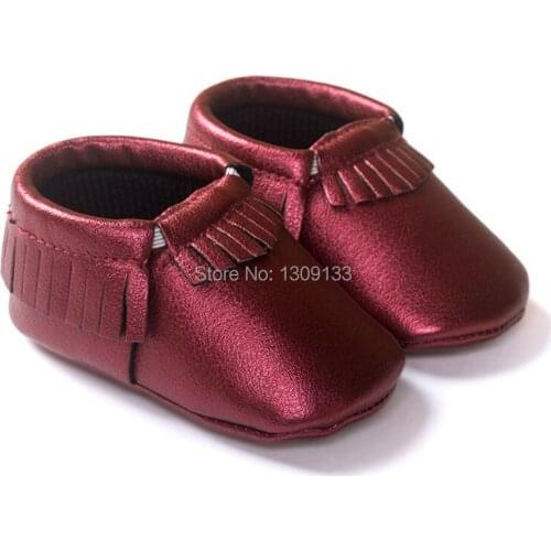 10models!!New Arrival Handmade Soft Bottom Fashion Tassels Baby Girl Shoes Moccasin,Newborn PU leather First Walkers(0-18M)