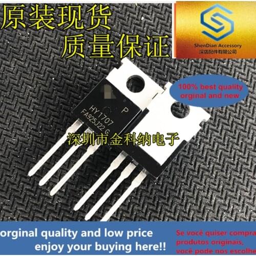 10pcs only orginal new HY1707 electric vehicle controller dedicated MOS transistor 80A 75V straight plug TO-220