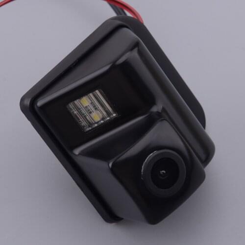 12V Car Rear View Reverse Backup Parking Camera Kit Fit For Mazda 3 6 CX-5 CX-7 CX-9 NTSC 120mA 480TVL CVBS RCA Connector