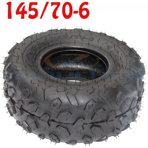 145/70-6 high quality tires for 50cc 70 90 110cc 125cc Kids Quad Dirt Bike Buggy ATV Buggy 6 inch ATV tubeless tire