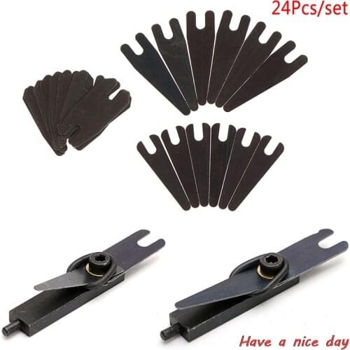 24pcs/Set Tattoo Machine Parts Contact Springs Set Shader Repair Conventional Tattoo Coil Machine Shrapnel