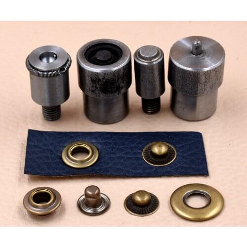 30sets snaps + Press machine moulds.Dies Large Button installation tools.Eyelets Hollow snaps. Metal buckle installation Rivets