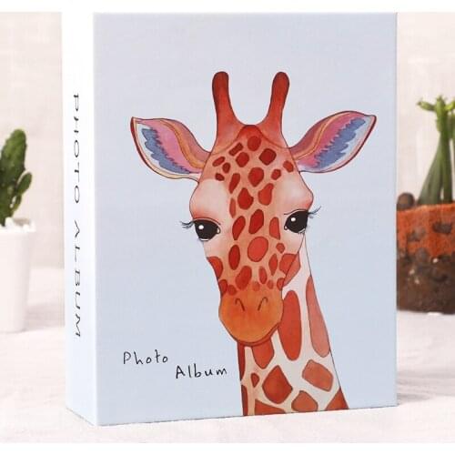 50 Sheets Interstitial Photo Albums Cartoon Cute for Wedding Baby Kids Growth Memory Album NOV99
