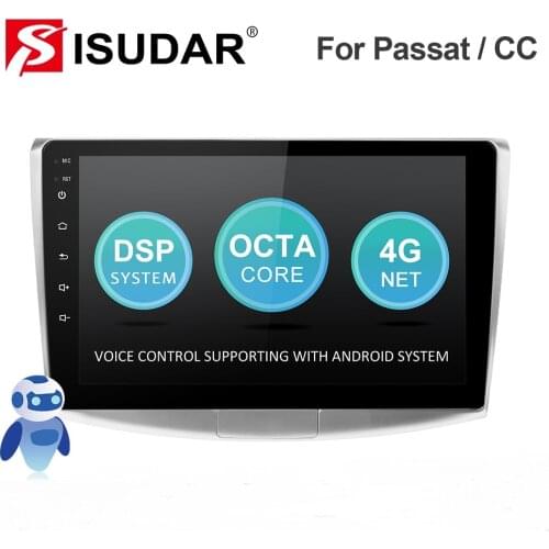 ISUDAR V57S Android Autoradio For Passat B6 B7/VW/Volkswagen Car Radio with Screen CANBUS DSP Stereo Receiver Camera FM No 2 Din