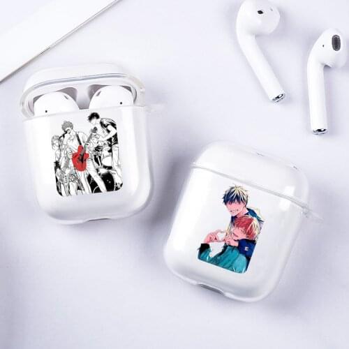 Japan Given Anime Fitted Music Gay Earphone Case for Airpods 2 1 Cartoon Wireless Bluetooth Headphone Cover Charging Box Cover