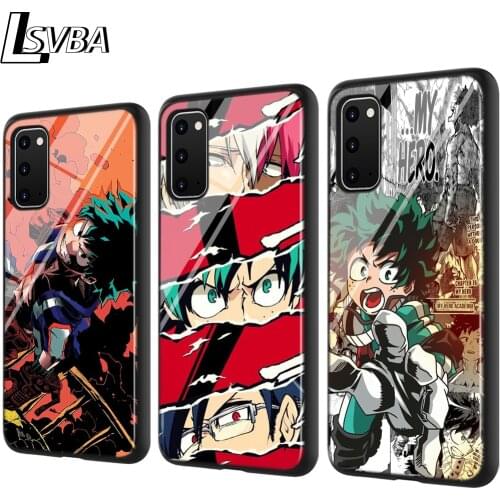 My hero academy For Samsung Galaxy S20 FE Lite Ultra Plus Note 10 lite A01 A11 A21 A31 A41 A51 A71 A91 Phone Case