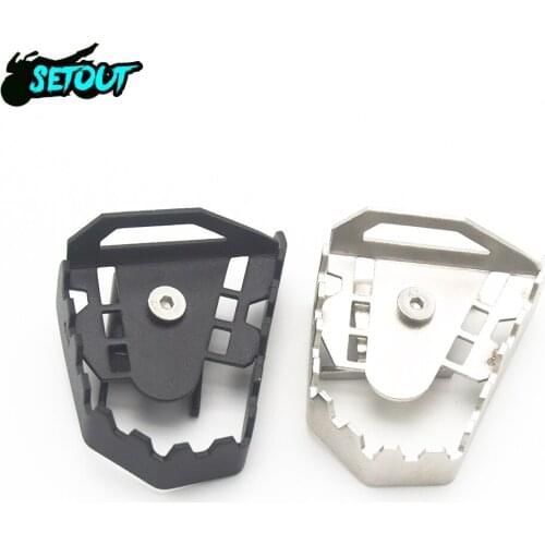 Motorcycle accessories foot spike amplifier extender rear brake lever pedal extender for BMW F750GS F850GS 2018-2021