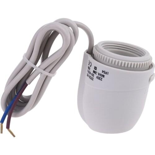 230V 2W NC Normally Close Floor Heating Actuator Electric Thermal Actuator Head Valve For Underfloor Heating Thermostat