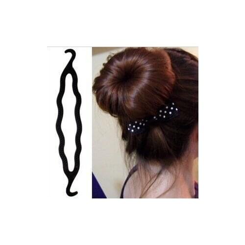 Hot Free Shipping 100pcs Magic magic hair sticks of pattern double hook hair maker hair maker