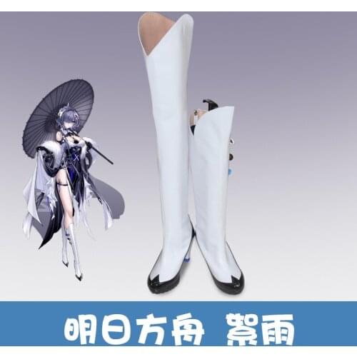 Hot Game Arknights Whisperain Cosplay Shoes Lolita Shoes Women Soft Sister Girls High Heels for Carnival Comic Show