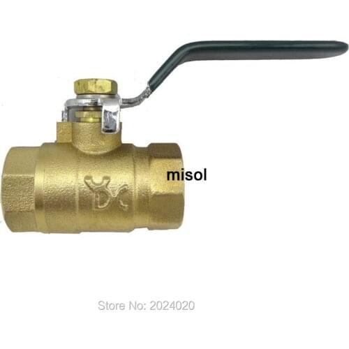 10 pcs of 2 way DN20 3/4" Brass ball valve