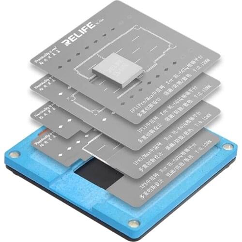 The Newest RELIFE 601Q 6-in-1 Motherboard Middle-Level Tin Planting Platform Is Suitable For IpX XS XSMAX 11 11PRO 11PROMAX