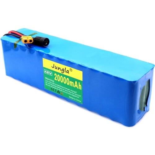 New XT60 Original 48v 20Ah 1000w 13S3P 20000mah lithium ion battery 54.6v lithium ion battery electric scooter with BMS