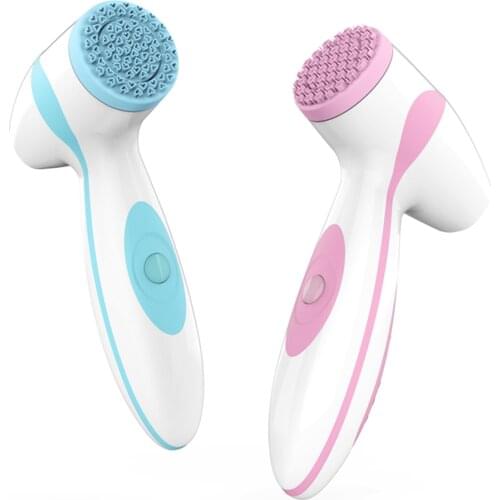 Cleansing Facial Brush, Facial Cleansing Spin Rechargeable Brush with 2 Heads,Complete Face Spa System, Facial Beauty Massage
