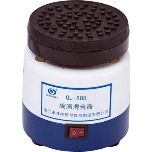 Qilin Bell GL-88B Vortex Mixer Continuous Rubber Tabletop Vortex Mixer Life Chemistry