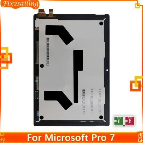 For Microsoft Surface Pro 7 1866 LCD Tablet LCD replacement Display Touch Screen Digitizer LCD Assembly with board 100% Tested