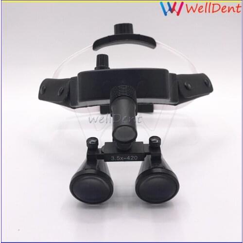 Dental Surgery Led Headlight With Loupes 3.5x Otolaryngology Plastic Surgery