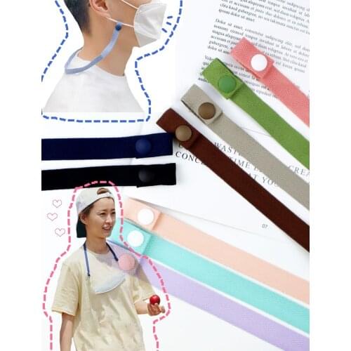 Face Mask Hanging Hook Mask Lanyard Hanging Rope Storage Hook Handy Convenient Holder Rope Antilost Antidrop Hanging Neck Rop