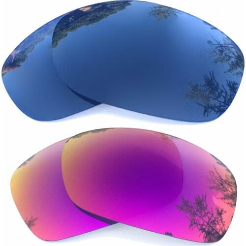 Black & Midnight Sun Mirrored Polarized Replacement Lenses for Hijinx Frame 100% UVA & UVB