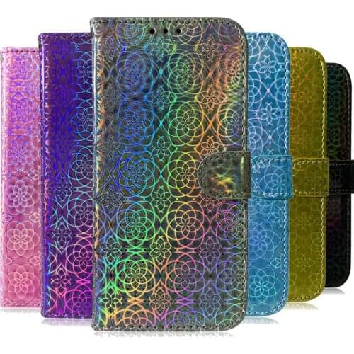 Bling Laser Flip Etui for iPhone 11 Pro Max 2019 Luxury Case iPhone 11Pro Max Xs Xr X 8 7 6 Leather for iPhone 11 Case iPhone11