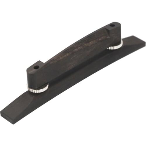 Jazz Guitar Bridge Floating Archtop Bridge with Adjustable Thumbwheel for Archtop Guitars for guitar accessories parts