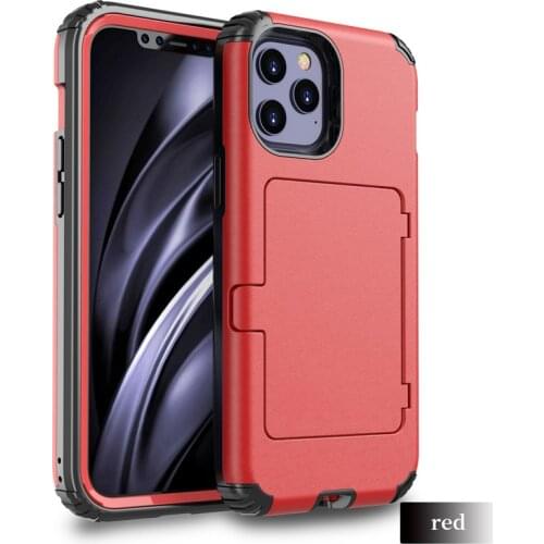 IPhone 12 mini 11 Pro max x xr xs max 6 8 7 Plus SE Front&Back Protection Case Cosmetic Mirror Card Slot TPU Silicon Candy Color