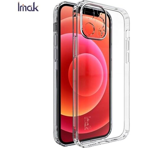 Fo iPhone 12 Pro 6.1 inch Case IMAK Ultra Thin Soft TPU Clear Back Cover Phone Bags Cases Fo iPhone 12 Pro
