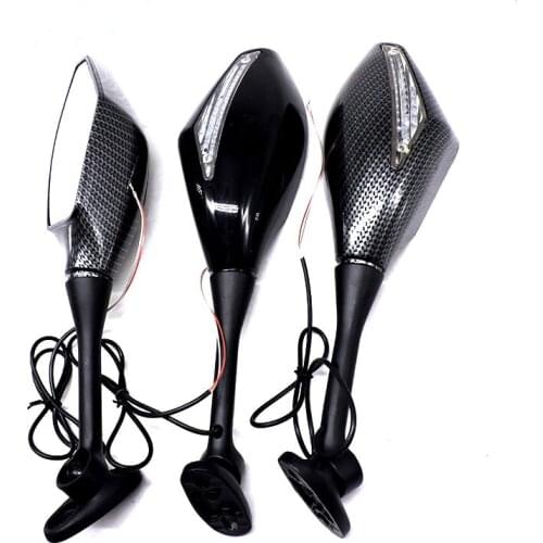 For Electric vehicle Motorbike Outside Rear View Left & Right Side View Mirrors Honda CBR600RR 2003-2014 CBR1000RR 04-07