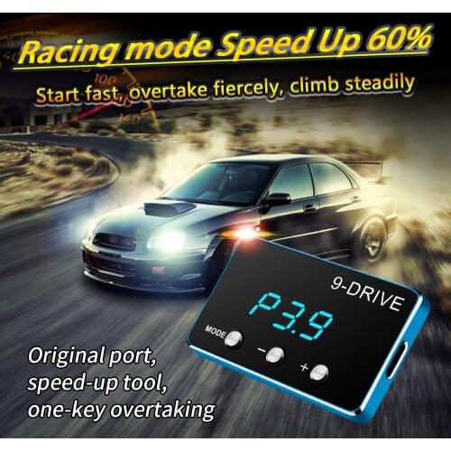 9 Drive Modes LCD Electronic throttle Controller Racing Accelerator 809 Windbooster For Romeo Buick Cadillac Fiat Opel Vauxhall