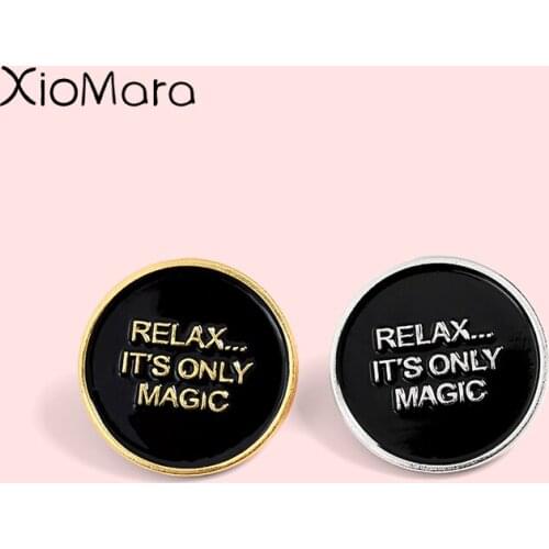 The Craft Enamel Pin Magical Inspirational Quotes Movie Jewelry Badge Wizard Enamel Brooch Lapel pins For Kids Friends Gifts