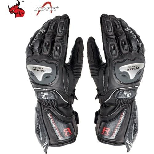 VEMAR Motorcycle Gloves Waterproof Guantes Moto Windproof Full Finger Gloves Touch Screen Motorbike Riding Gloves 3 Colour