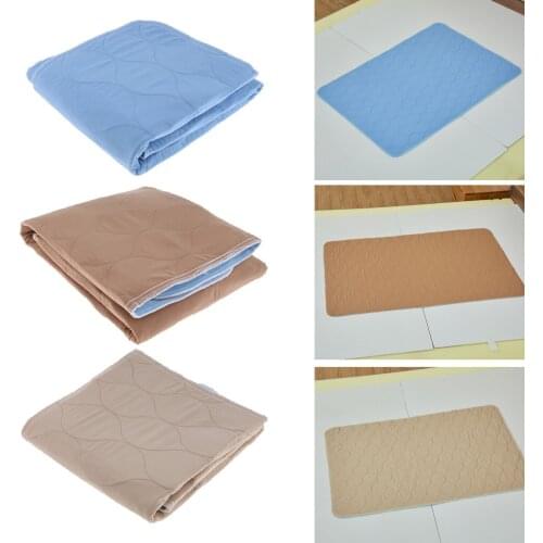 Washable Underpad Waterproof Bed Under Pad Incontinent Pee Protector 70x80cm