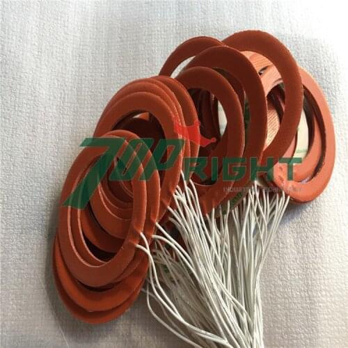 OD81mm ID71mm silicone rubber heater pad