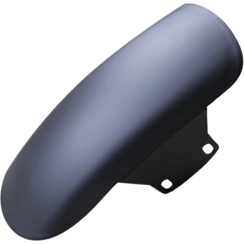 Motorcycle Front Fender Protector Mudguard Cover Black Matte Metal for GN125 MASH125