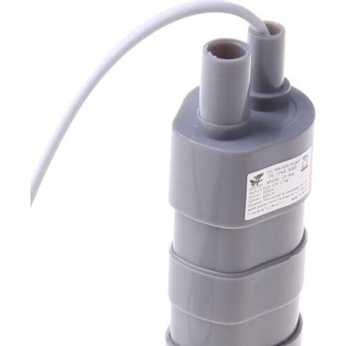 12V 1.2A DC Micro Submersible Motor Water Pump 12L/Min 600L/H 5M 5.5x2.1 Female