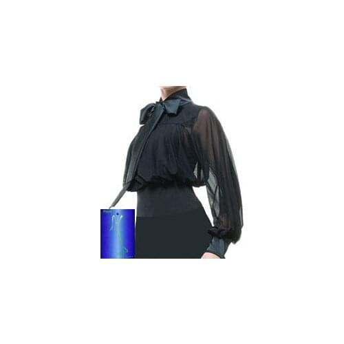 Ballroom dance modern dance long sleeve shirt bishop sleeve 09T003 modern practice blouse