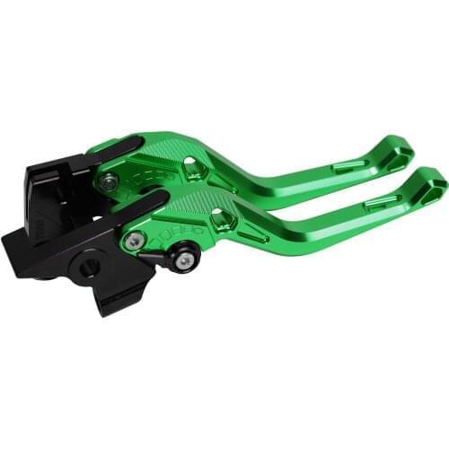 SMOK Clutch Brake Levers for Kawasaki ZZR600 2005-2009 ZX6R/ZX636/ZX6RR 2000-2004 Adjustable CNC Aluminum Alloy Labor-saving