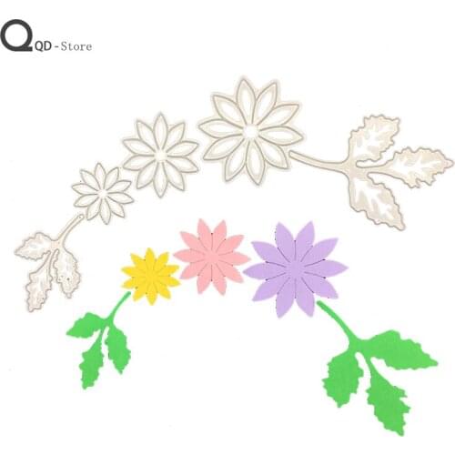 Scrapbook Childrens Puzzle Little Daisy Metal Cutting Dies Handmade Tools DIY Card Make Mould Model Craft Decoration New 2021