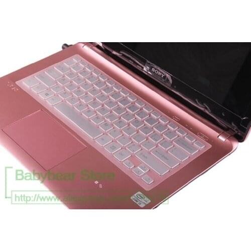 Laptop High Clear Tpu Keyboard Protector Skin Cover guard for Sony VAIO SVF14N series SVF13N SVF15N Fit 15A Fit 14A Fit 13A