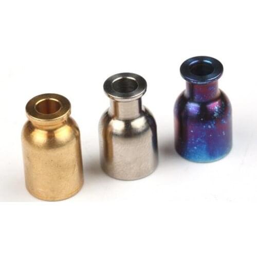 10pcs Outdoor Knife Pendant EDC Tool Rope Pendant Wax Rope Pendant Titanium Alloy Bag Pendant