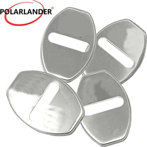 4pcs stainless steel car interior decoration parts door lock cover interior trim special FOR Volkswagen New Jetta/Bora /Santana