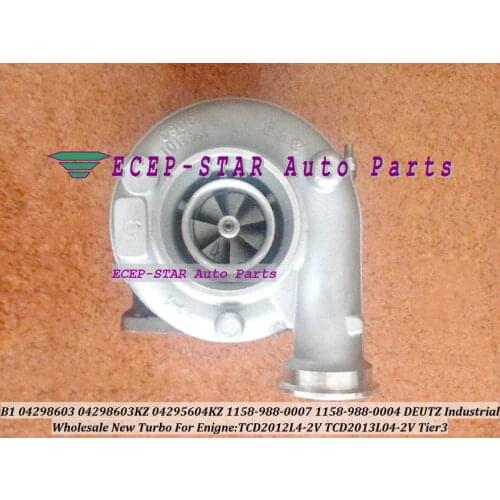 4298603 4295604 4298603KZ 4295604KZ 1158-988-0004 11589880007 11589700004 1158-970-0004 11589700007 1158-970-0007 Turbocharger