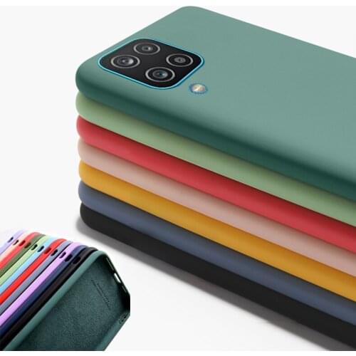 A31 A41 A51 A71 A10 A30 A50 A70 M31S M31 M21 M51 A20 Soft Cover Liquid Silicone Case for Samsung Galaxy A12 A42 A01 A11 A21S