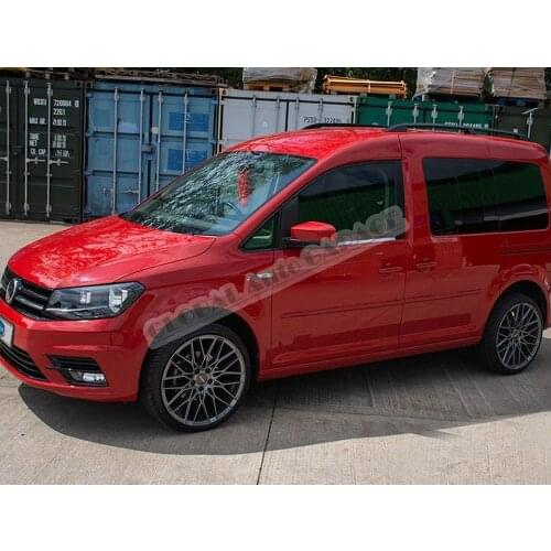 For Volkswagen Caddy 2015-2020 Chrome Window Moulding Window Frame Framework Auto Accessory Diffüser Spilitter Car-styling