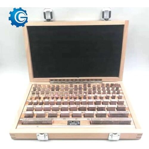 Metric and Inch Rectangular 112 pcs Gauge Block Sets/Gage Block Set/Gauge Blocks