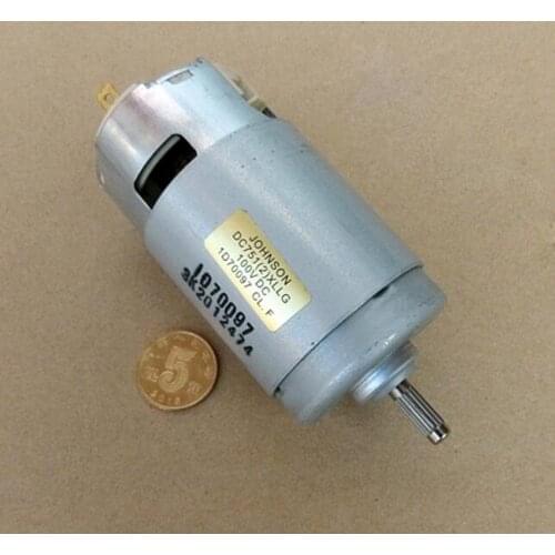 DC24V 36V 60V 120V 7512 miniature compensated carbon brush permanent magnet motor power tools/DIY accessories motor