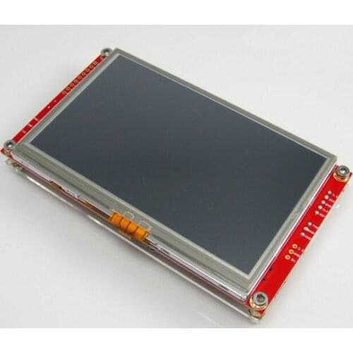 Free Ship 4.3 inch TFT LCD module touch screen color screen STM32 serial interface screen RS232/485 UCGUI Development board