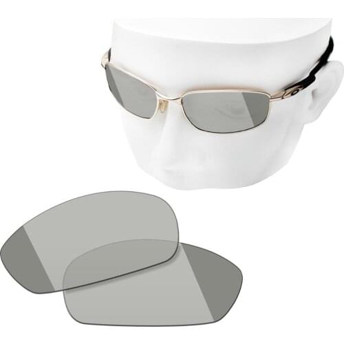 OOWLIT Polarized Replacement Lenses of Grey Photochromic for-Oakley Blender OO4059 Sunglasses