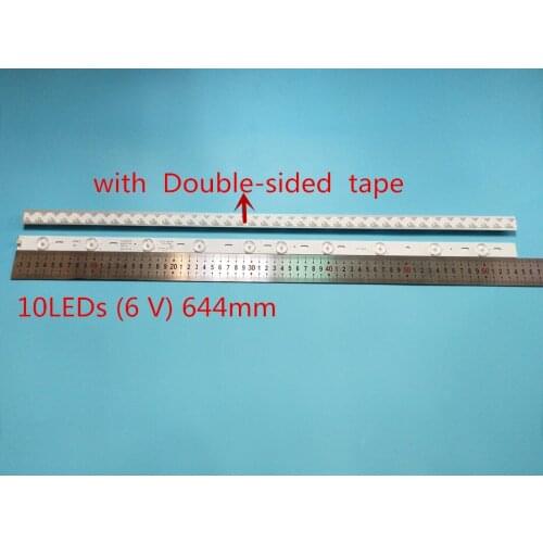 100% New KONKA KL32GT618 retrolighting LED 350177 27 10leds 64.4 centimeters 5set= 10 parts